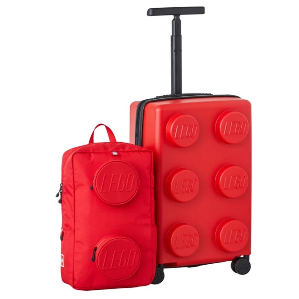 LEGO Red Travel Luggage Set